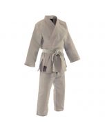 Kimono Judo Uniforme Tamanho 130 cm Branco Creme Budo Judogi