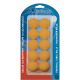 Embalagem de bolha com 10 bolas laranja padrão GARLANDO